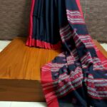 Khadi Cotton Jamdani Saree With B.P.