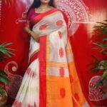 Cotton Silk Handloom Saree With B.P.