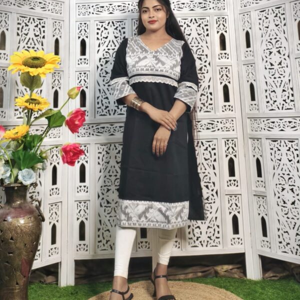 Exclusive Jamdani Kurti Size 38 to 46