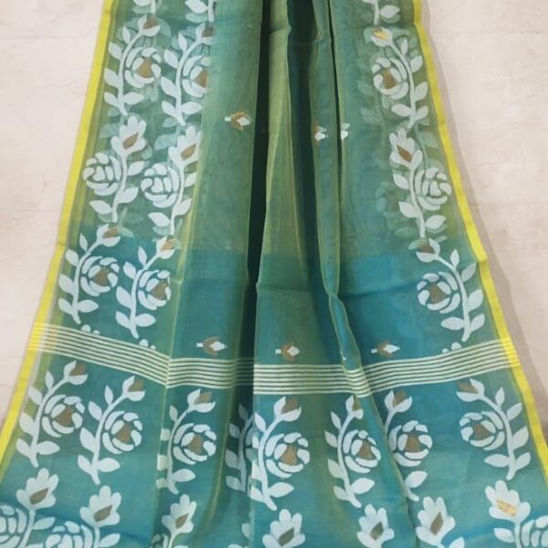 Best Quality Golap Buti Muslin Saree With B.P.