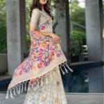 Tassar Tantuja Design Saree Worked B.P.