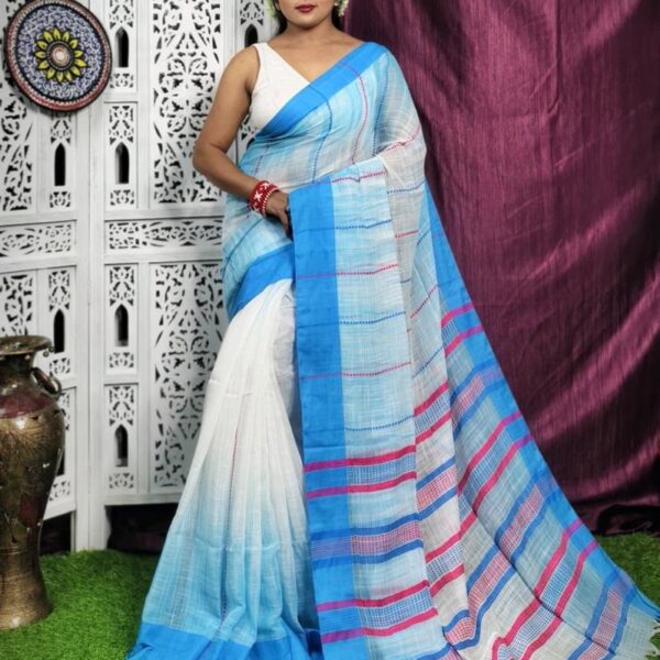 Pure Khadi By Khadi Saree Without B.P.