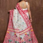 New Exclusive Golap Buti  Kalka Design Saree