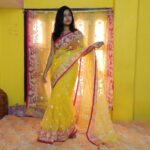 Moslin Karat Design Jamdani Saree With B.P.
