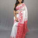 Pradip Buti Jamdani Saree Without B.P.