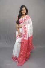 Pradip Buti Jamdani Saree Without B.P.