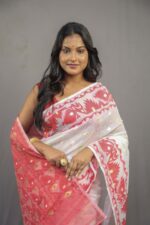 Pradip Buti Jamdani Saree Without B.P. - Image 3