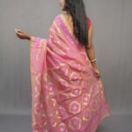 New Allover Chakro Jamdani Saree With B.P.