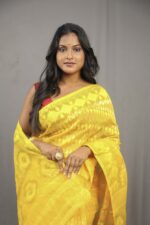 New Allover Chakro Jamdani Saree With B.P. - Image 4